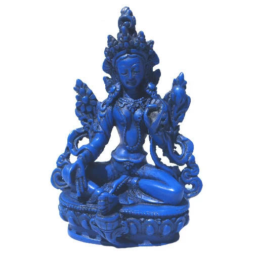 Tara Statue Blue Lapis looking RB-609L